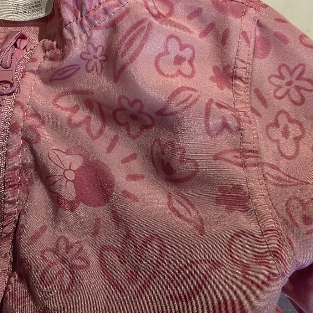 Disney Pink Minnie Mouse Hooded Jacket 3T